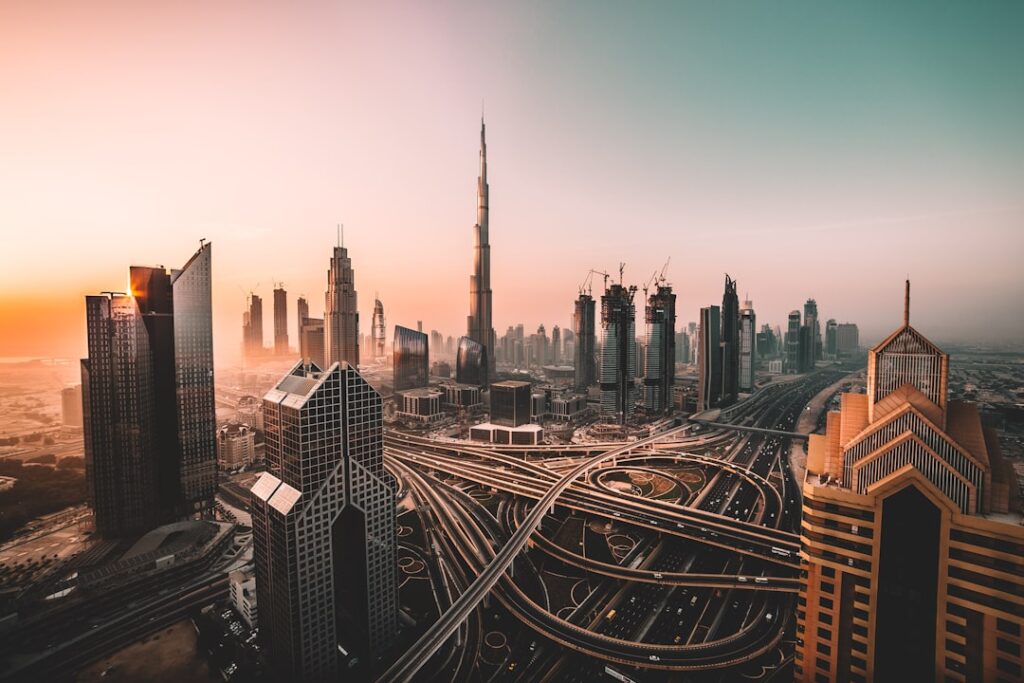 Photo Dubai skyline